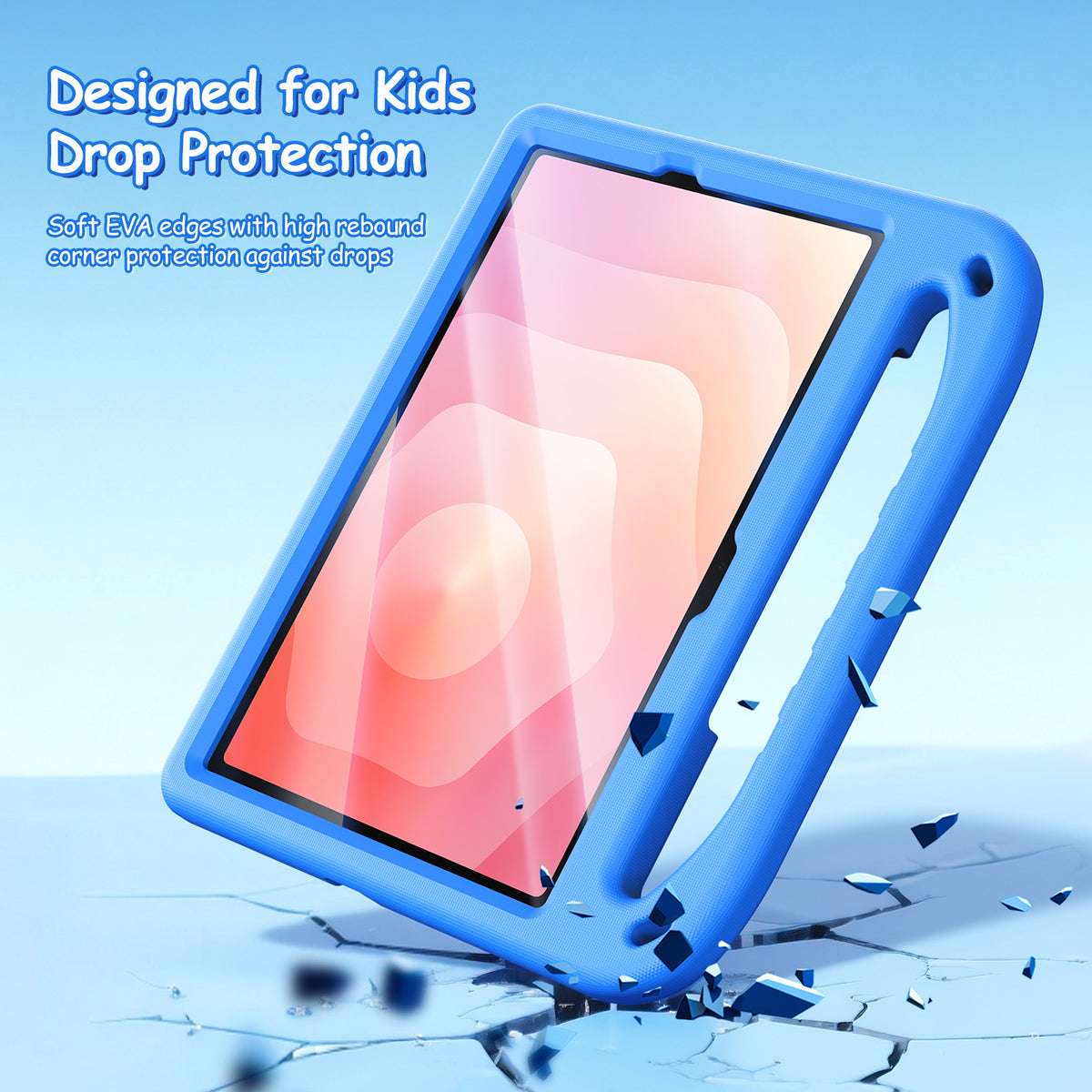 DUX DUCIS For Samsung Galaxy Tab S11 Tablet Case with Kickstand Puff Series EVA Kids Shockproof Cover