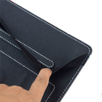 For Samsung Galaxy Tab S11 Leather Case Pattern Print Card Slots Stand Auto Sleep Wake Tablet Cover