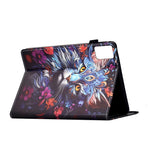 For Lenovo Xiaoxin Pad 11 2025 Leather Case Pattern Print Card Slots Stand Auto Sleep Wake Tablet Cover