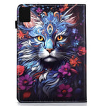 For Lenovo Xiaoxin Pad 11 2025 Leather Case Pattern Print Card Slots Stand Auto Sleep Wake Tablet Cover