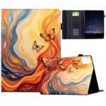 For Lenovo Xiaoxin Pad 11 2025 Leather Case Pattern Print Card Slots Stand Auto Sleep Wake Tablet Cover