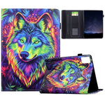 For Lenovo Xiaoxin Pad 11 2025 Leather Case Pattern Print Card Slots Stand Auto Sleep Wake Tablet Cover