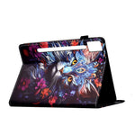 For Lenovo Idea Tab Pro / Tab P12 Pro Gen 2 Leather Case Pattern Print Card Slots Stand Auto Sleep Wake Tablet Cover