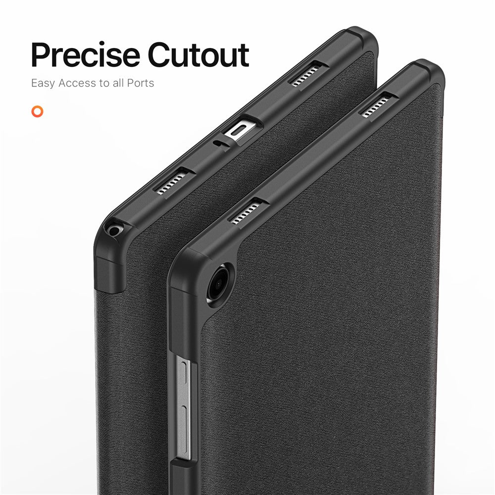 DUX DUCIS Domo Series for Samsung Galaxy Tab A9+ Case Tri-Fold Stand Leather Cover Auto Wake / Sleep
