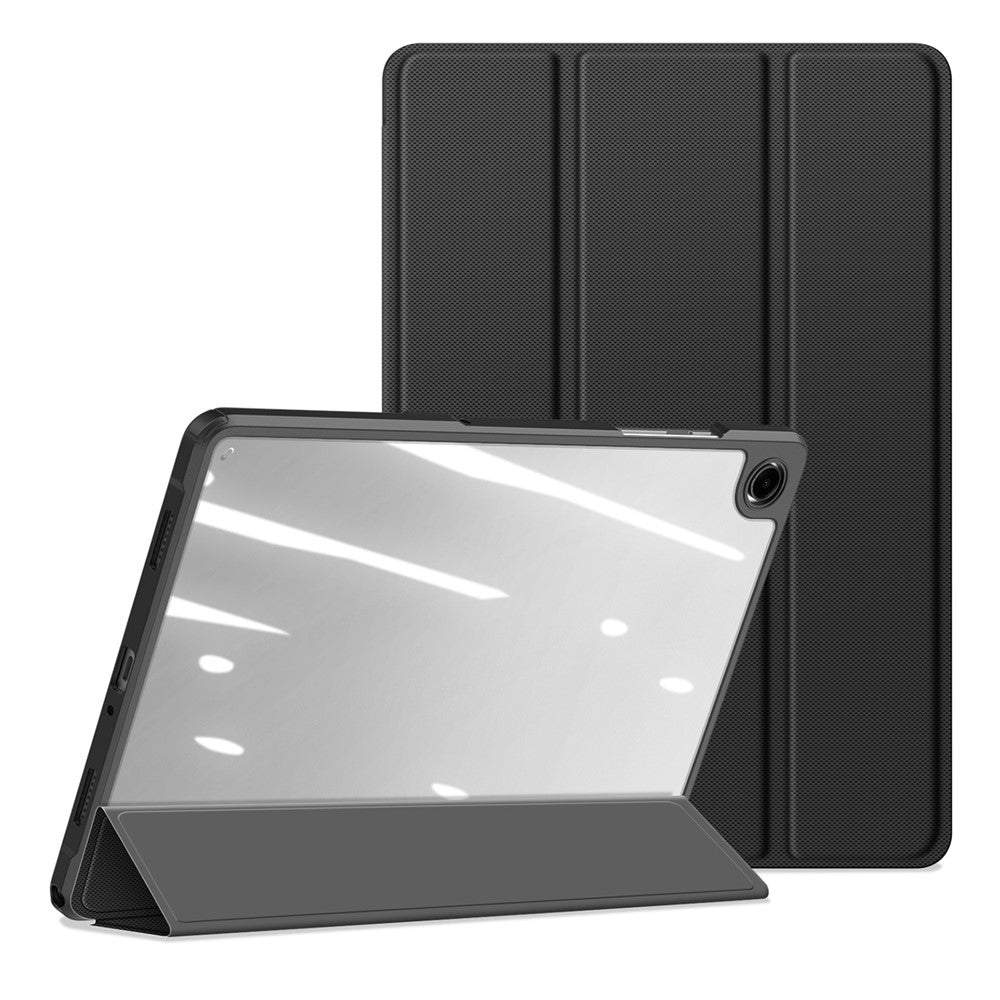 DUX DUCIS TOBY Series For Samsung Galaxy Tab A9+ Case PU Leather Tri-Fold Stand Tablet Cover