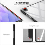 DUX DUCIS TOBY Series For Samsung Galaxy Tab A9+ Case PU Leather Tri-Fold Stand Tablet Cover