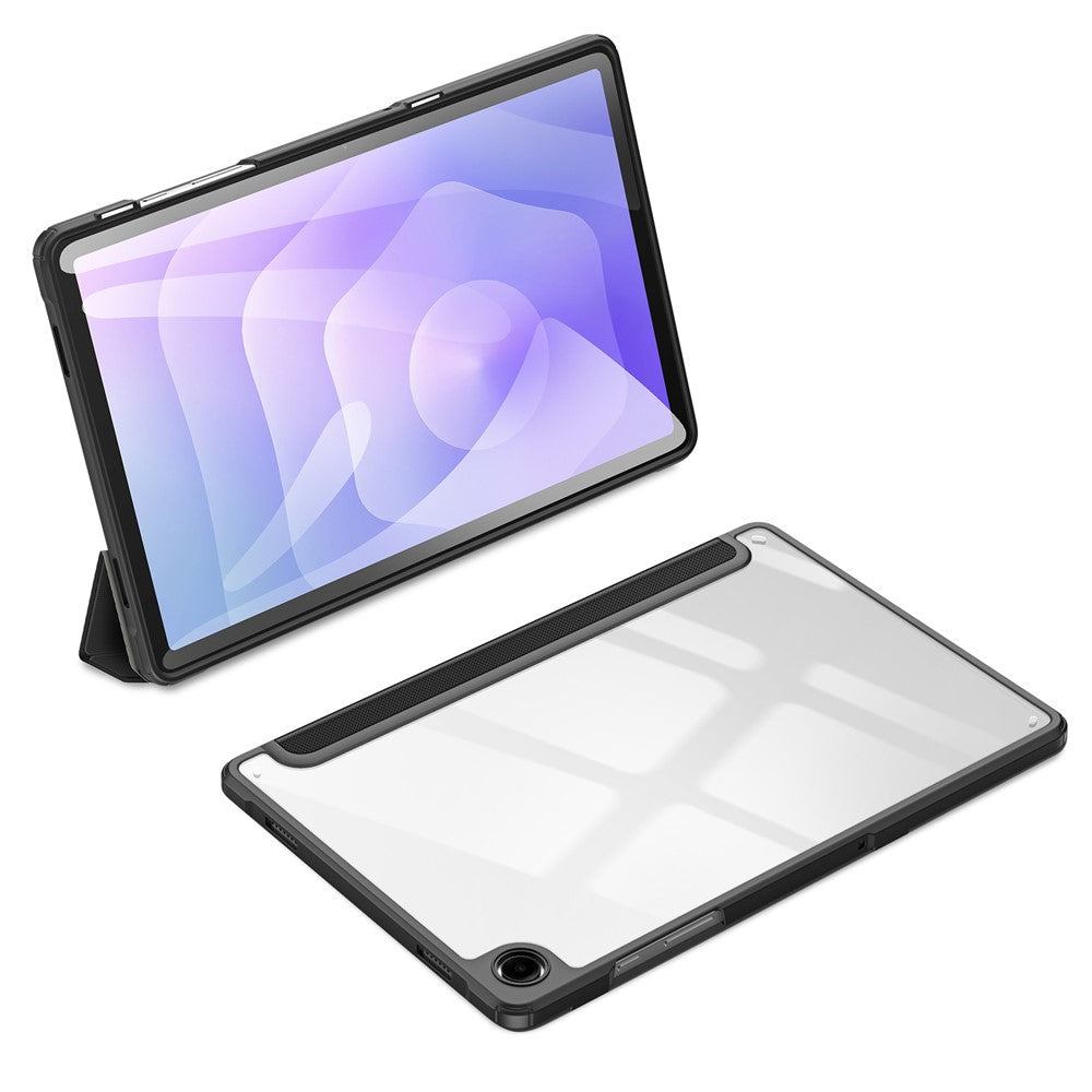 DUX DUCIS TOBY Series For Samsung Galaxy Tab A11+ / A9+ Case PU Leather Tri-Fold Stand Tablet Cover