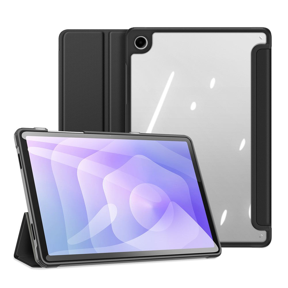 DUX DUCIS TOBY Series For Samsung Galaxy Tab A11+ / A9+ Case PU Leather Tri-Fold Stand Tablet Cover