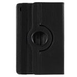 Til Samsung Galaxy Tab A11+ etui med roterende stander PU læder + PC tabletdæksel med elastikbånd