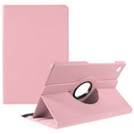 Til Samsung Galaxy Tab A11+ etui med roterende stander PU læder + PC tabletdæksel med elastikbånd