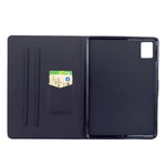 For Lenovo Xiaoxin Pad 12.1 (2025) Case Card Holder Pattern Print Leather Cover