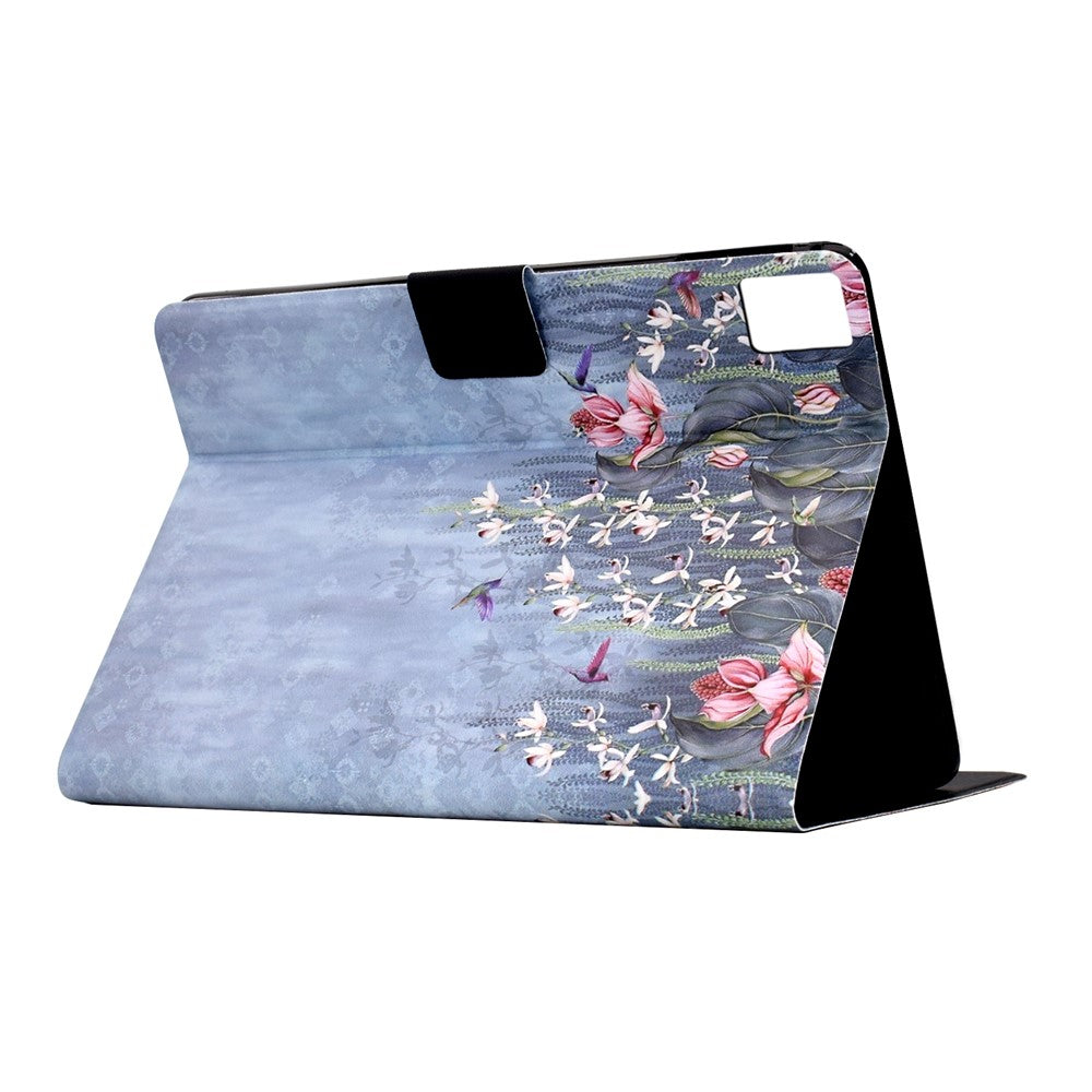 For Lenovo Xiaoxin Pad 12.1 (2025) Case Card Holder Pattern Print Leather Cover