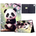 For Lenovo Xiaoxin Pad 12.1 (2025) Case Card Holder Pattern Print Leather Cover
