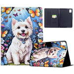 For Lenovo Xiaoxin Pad 12.1 (2025) Case Card Holder Pattern Print Leather Cover