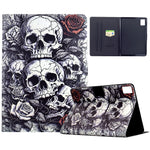 For Lenovo Xiaoxin Pad 12.1 (2025) Case Card Holder Pattern Print Leather Cover