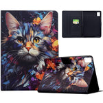 For Lenovo Xiaoxin Pad 12.1 (2025) Case Card Holder Pattern Print Leather Cover