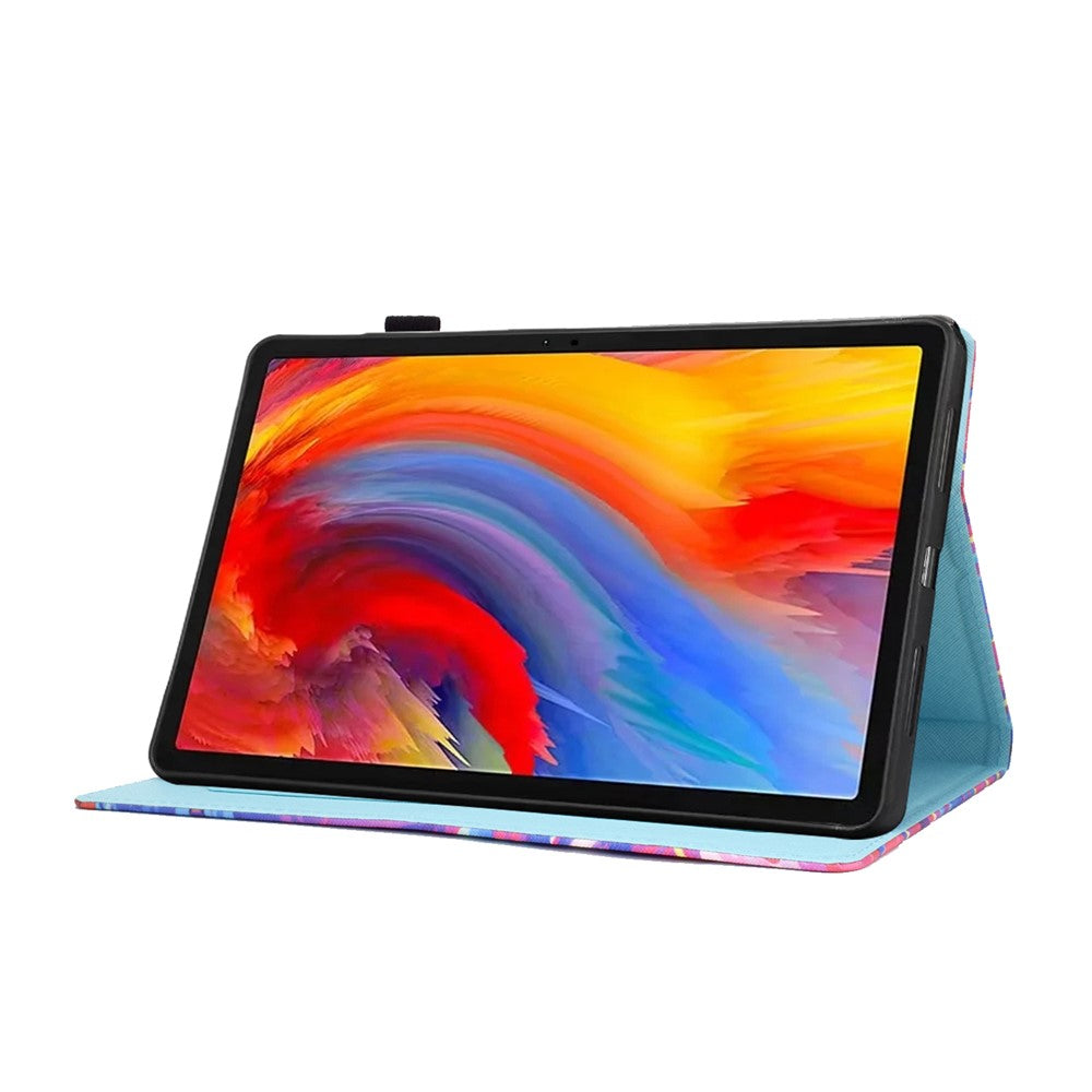 For Lenovo Xiaoxin Pad 12.1 (2025) Case Pattern Printing Leather Tablet Cover with Card Holder