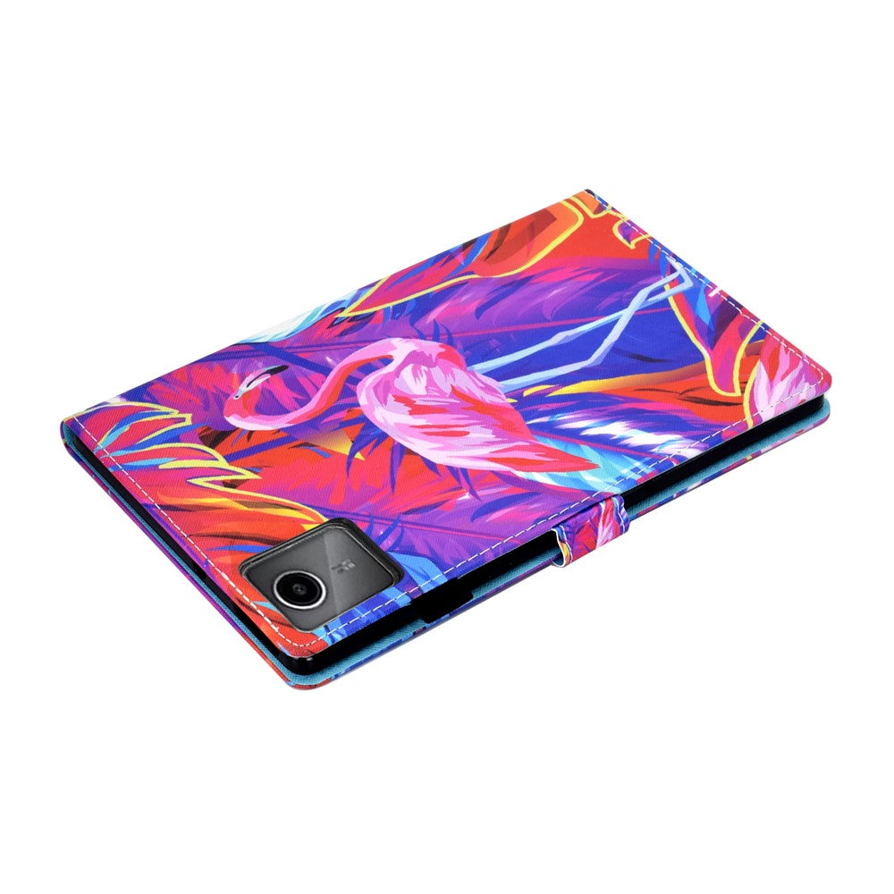 For Lenovo Xiaoxin Pad 12.1 (2025) Case Pattern Printing Leather Tablet Cover with Card Holder