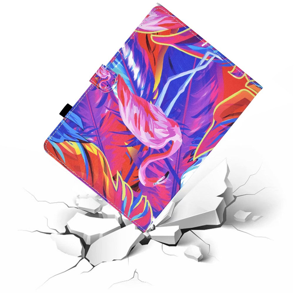 For Lenovo Xiaoxin Pad 12.1 (2025) Case Pattern Printing Leather Tablet Cover with Card Holder