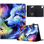 For Lenovo Xiaoxin Pad 12.1 (2025) Case Pattern Printing Leather Tablet Cover with Card Holder