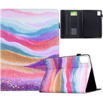 For Lenovo Xiaoxin Pad 12.1 (2025) Case Pattern Printing Leather Tablet Cover with Card Holder