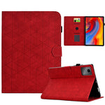 For Lenovo Xiaoxin Pad 12.1 (2025) Case Card Slots Stand Rhombus Auto Wake / Sleep Leather Cover