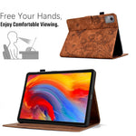 For Lenovo Xiaoxin Pad 12.1 (2025) Case Flower Bird Imprinted Card Holder Leather Tablet Cover