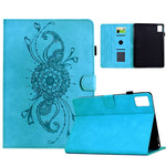 For Lenovo Xiaoxin Pad 12.1 (2025) Case Mandala Imprinted Leather Tablet Cover with Card Slots