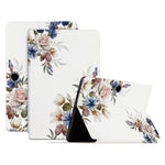 For Oppo Pad SE Case Flower Pattern Flip Stand PU Leather Tablet Cover