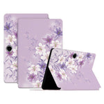 For Oppo Pad SE Case Flower Pattern Flip Stand PU Leather Tablet Cover