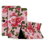 For Oppo Pad SE Case Flower Pattern Flip Stand PU Leather Tablet Cover