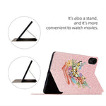 For Xiaomi Redmi Pad 2 11 Protective Tablet Case PU Leather Butterfly Printed Stand Case Folio Flip Cover
