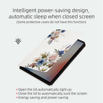 For Xiaomi Redmi Pad 2 11 Case Flower Pattern Flip Stand PU Leather Tablet Cover