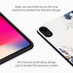 For Xiaomi Redmi Pad 2 11 Case Flower Pattern Flip Stand PU Leather Tablet Cover