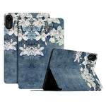 For Xiaomi Redmi Pad 2 11 Case Flower Pattern Flip Stand PU Leather Tablet Cover