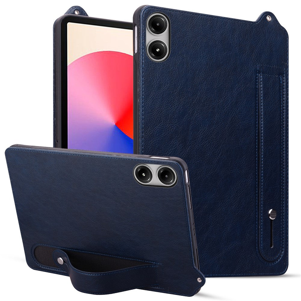 For Xiaomi Redmi Pad Pro / Pad Pro 5G / Pad 2 Pro Case Hand Strap Kickstand Leather Tablet Cover