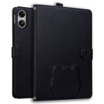 For Xiaomi Redmi Pad Pro / Pad Pro 5G / Pad 2 Pro Wallet Case Leather Stand Tablet Cover with Stylus Holder, 3D Effect Cat Pattern