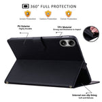 For Xiaomi Redmi Pad Pro / Pad Pro 5G / Pad 2 Pro Wallet Case Leather Stand Tablet Cover with Stylus Holder, 3D Effect Cat Pattern