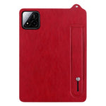 For Xiaomi Pad 7 Pro / 8 Pro Case Hand Strap Kickstand Leather Tablet Cover