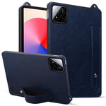 For Xiaomi Pad 7 Pro / 8 Pro Case Hand Strap Kickstand Leather Tablet Cover