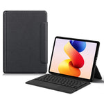 For Xiaomi Redmi Pad 2 Pro Leather Case + Touchpad Bluetooth-Compatible Keyboard (without Backlit)