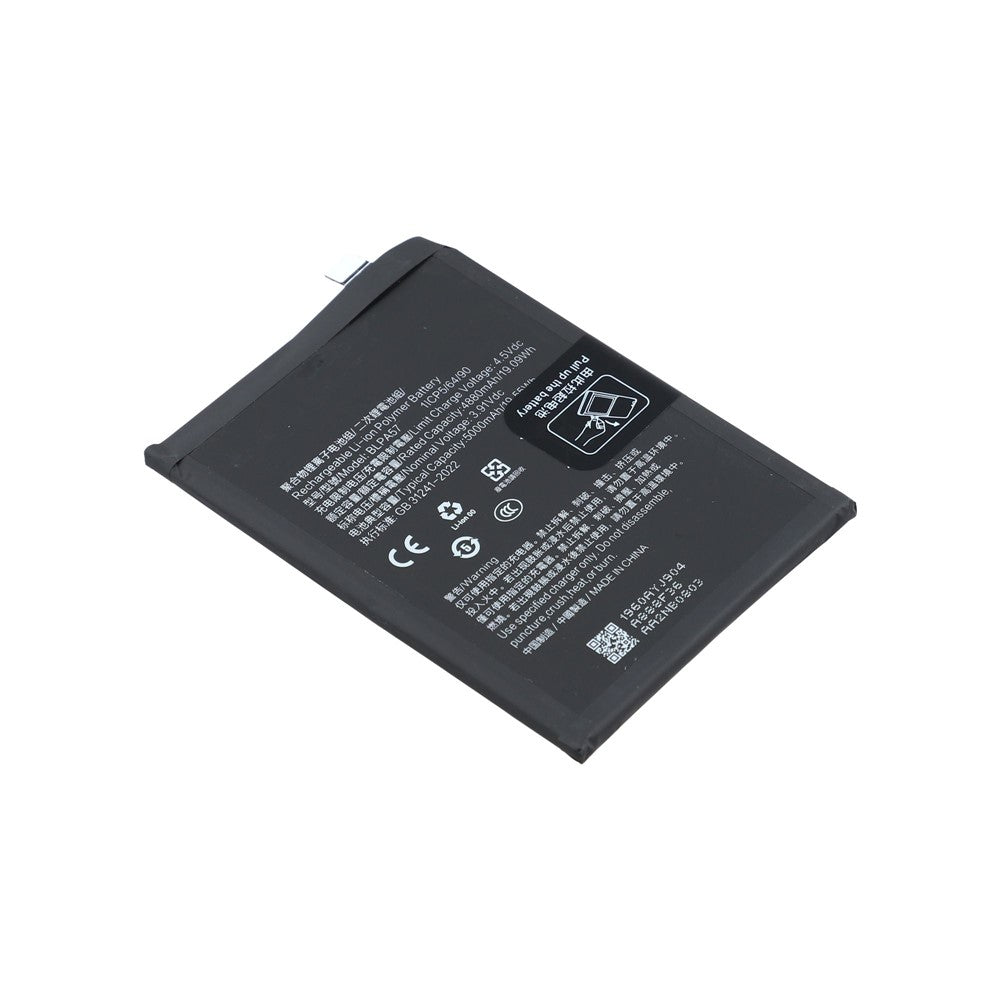 For Oppo Reno12 Pro 5G (Global) 3.91V 4880mAh Li-Polymer Battery Assembly Part (Without Logo) (Encode: BLPA57)