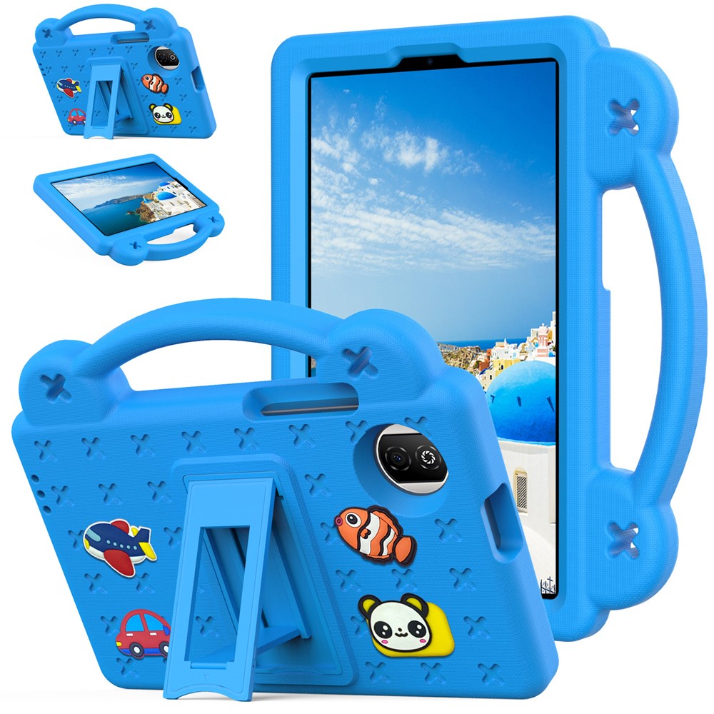 Til Honor Pad X7 Cover Børn Tegnefilm Mønstre Håndgreb Støttefod Tablet EVA Cover