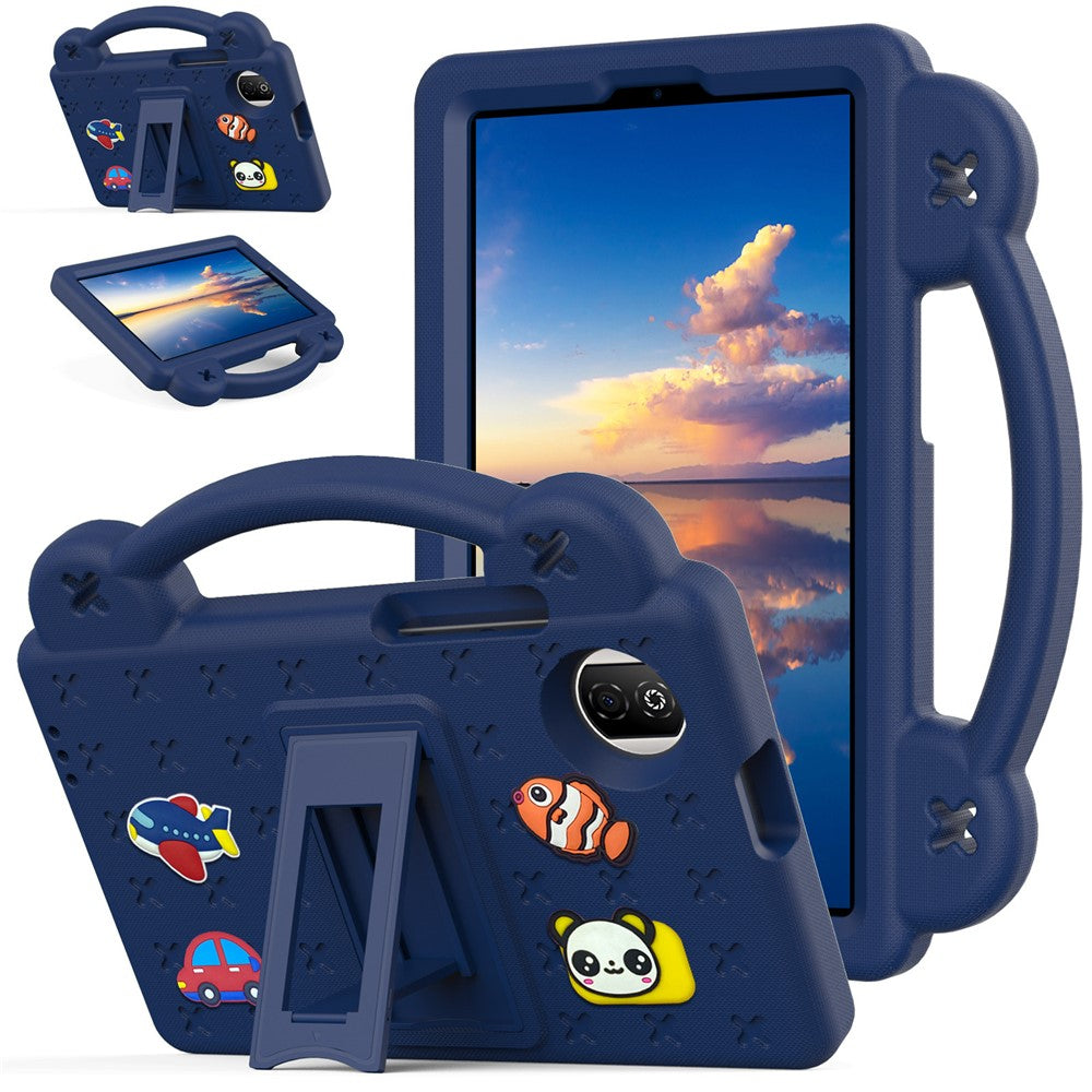 Til Honor Pad X7 Cover Børn Tegnefilm Mønstre Håndgreb Støttefod Tablet EVA Cover