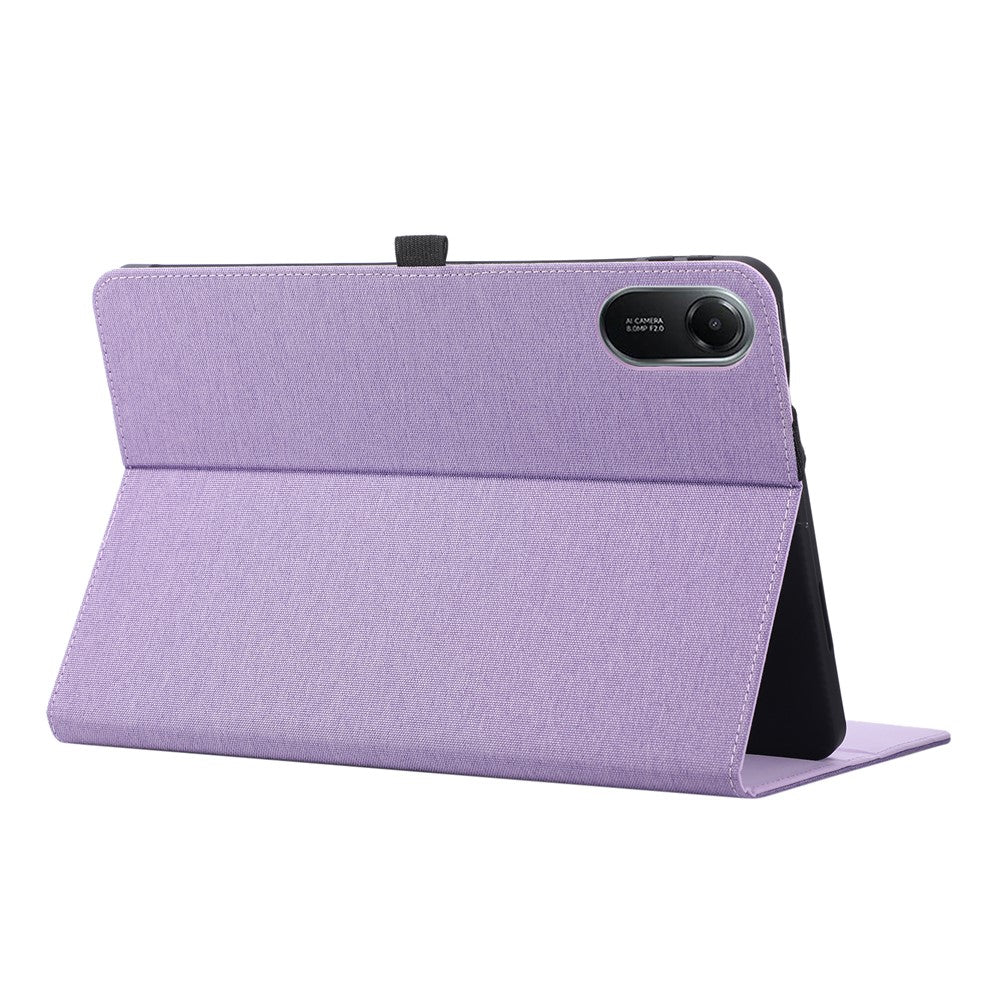 For Xiaomi Redmi Poco Pad M1 / Redmi Pad 2 Pro Case with Stand Card Holder Cloth Texture Leather Tablet Cover