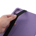 For Xiaomi Redmi Poco Pad M1 / Redmi Pad 2 Pro Case with Stand Card Holder Cloth Texture Leather Tablet Cover