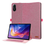 For Xiaomi Redmi Poco Pad M1 / Redmi Pad 2 Pro Case with Stand Card Holder Cloth Texture Leather Tablet Cover