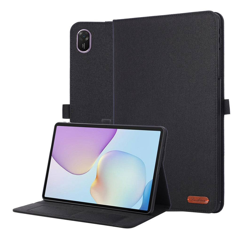 For Huawei MatePad 11.5 2025 Case with Stand Card Holder Cloth Texture Leather Tablet Cover
