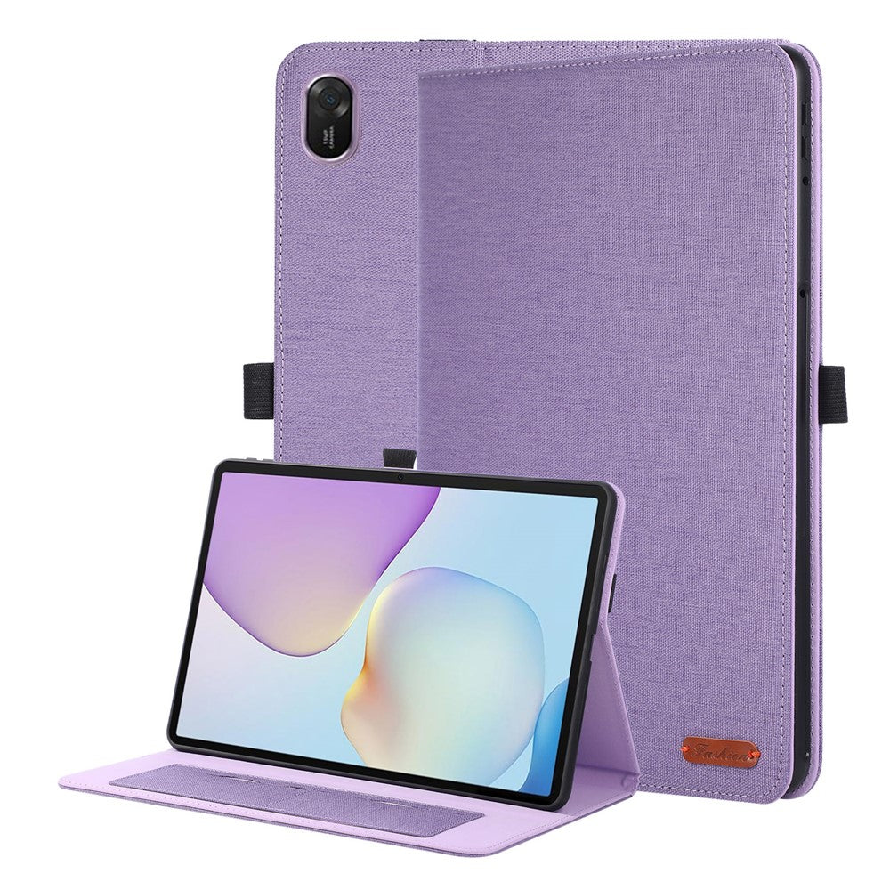 For Huawei MatePad 11.5 2025 Case with Stand Card Holder Cloth Texture Leather Tablet Cover
