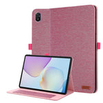 For Huawei MatePad 11.5 2025 Case with Stand Card Holder Cloth Texture Leather Tablet Cover